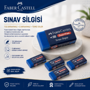 Faber-Castell Mavi Sınav Silgisi